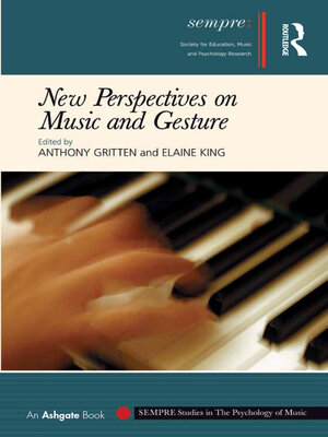 cover image of New Perspectives on Music and Gesture